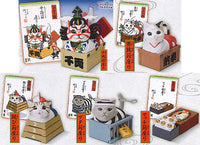 Animal attraction box sitting cat [All 5 type set(Full Complete)]