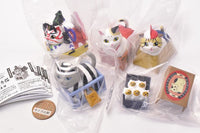 Animal attraction box sitting cat [All 5 type set(Full Complete)]