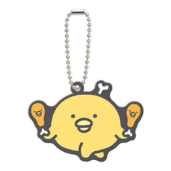 Chickip Dancers Capsule rubber mascot [1.Hone Chicken]