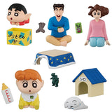 Crayon Shin-chan Nohara Family Danran Mascot [All 6 type set (Full Complete)]