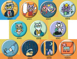 NEKO KEN Button Badge [All 11 type set(Full Complete)]