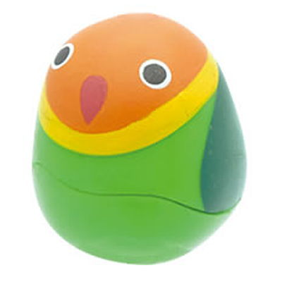 Parakeet Daruma Mascot [7.Lovebird]