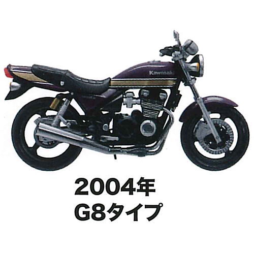 MONO 1/24 Scale Vintage Bike Series Kawasaki ZEPHYR Kai Vol.2 [3.2004 G8 type Metallic majestic red]