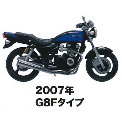 MONO 1/24 Scale Vintage Bike Series Kawasaki ZEPHYR Kai Vol.2 [4.2007 G8F type Ebony / Candy Plasma Blue]