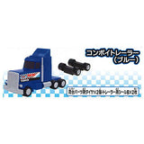 Capsule Tomica DX16 Racing Convoy Trailer! [8.Convoy trailer (blue)]