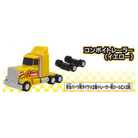 Capsule Tomica DX16 Racing Convoy Trailer! [9.Convoy trailer (yellow)]