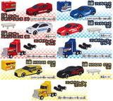 Capsule Tomica DX16 Racing Convoy Trailer! [All 9 type set (Full Complete)]