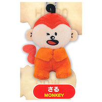 GINBIS Tabekko Animal Petit Stuffed Toy vol.1 [4.Monkey]