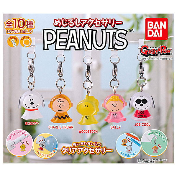 Mejirushi Accessory PEANUTS Snoopy [All 10 type set (Full Complete)]