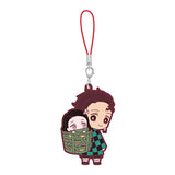 Kimetsu no Yaiba Metsu! Capsule Rubber Mascot Part.10 [4.Tanjirou Kamado & Nezuko Kamado]