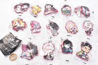 Kimetsu no Yaiba Metsu! Capsule Rubber Mascot Part.10 [All 14 type set(Full Complete)]