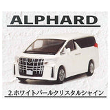 Alphard Vellfire 1/87 Scale Collection [2.Alphard White Pearl Crystal Shine]