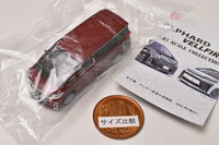 Alphard Vellfire 1/87 Scale Collection [3.Alphard Dark Red Mica Metallic]