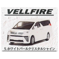 Alphard Vellfire 1/87 Scale Collection [5.Vellfire White Pearl Crystal Shine]