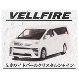 Alphard Vellfire 1/87 Scale Collection [5.Vellfire White Pearl Crystal Shine]
