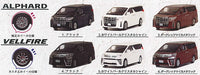 Alphard Vellfire 1/87 Scale Collection [All 6 type set(Full Complete)]