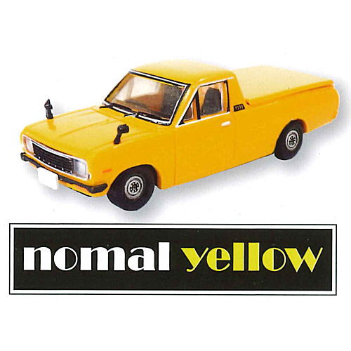 1/64 NISSAN Sunny Track GB122 Collection Part.2 [2.Normal Yellow]