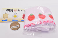 Breakfast plush toy [5.Plate (mini towel)]