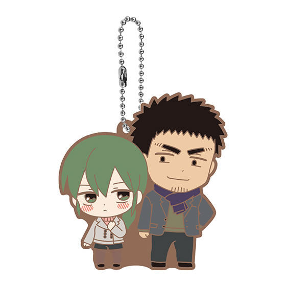 My Senpai Is Annoying Capsule rubber mascot [5.Futaba & Takeda]