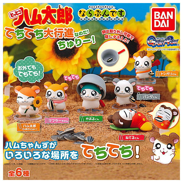 Hamtaro Narabundesu. Techitechi daikoushin nanoda! Part.3 [All 6 type set(Full Complete)]