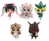 Senki Zesshou Symphogear XD UNILIMITED Capsule Figure vol.3 Receptor Children [All 5 type set(Full Complete)]