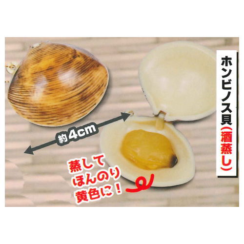 Open !! With lid Punyu Punyu shellfish mascot Part.3 Edomae new specialty appeared !? [2.Hard clam (steamed sake)]