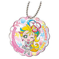 Gashapon Kuji Movie Tropical-Rouge! PreCure Yuki no Princess to Kiseki no Yubiwa! PreCure Assort [3.B award: Acrylic Charm Cure Summer]