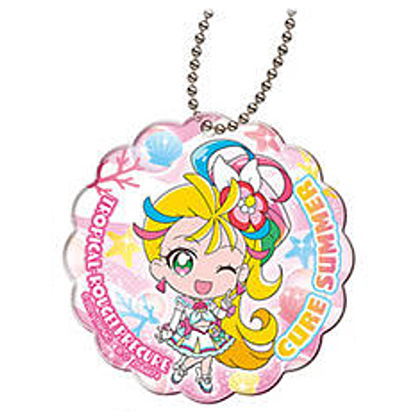 Gashapon Kuji Movie Tropical-Rouge! PreCure Yuki no Princess to Kiseki no Yubiwa! PreCure Assort [3.B award: Acrylic Charm Cure Summer]