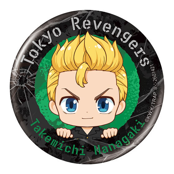 Tokyo Revengers Capsule Can Badge Collection [1.Takemichi Hanagaki]