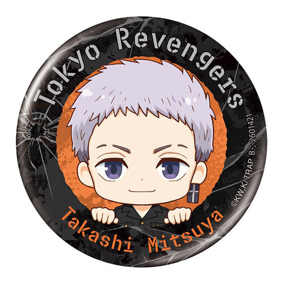 Tokyo Revengers Capsule Can Badge Collection [6.Takashi Mitsuya]