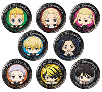 Tokyo Revengers Capsule Can Badge Collection [All 8 type set(Full Complete)]