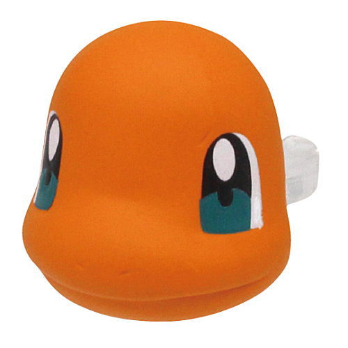 Pokemon Face Ring Mascot [3.Charmander]