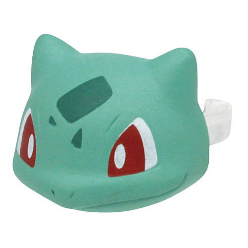 Pokemon Face Ring Mascot [4.Bulbasaur]