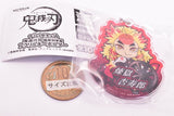 Pita! Deforme Kimetsu no Yaiba Mugen Train acrylic key chain [4.Kyojuro Rengoku A]