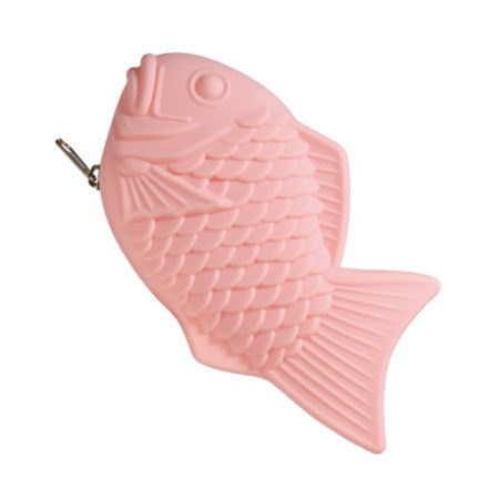 Taiyaki Silicon Pouch [5.Sakura Taiyaki]