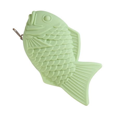 Taiyaki Silicon Pouch [6.Matcha Taiyaki]