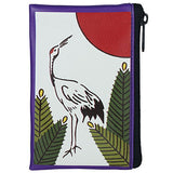 Hanafuda Pouch koikoi [1.Crane and Sun (January)]