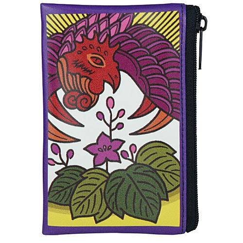 Hanafuda Pouch koikoi [12.Chinese phoenix (December)]