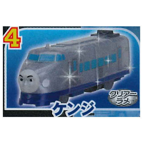 Capsule Plarail Thomas Kirakira no ninkimono daishugo edition [4.Kenji (clear lame)]