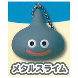 Dragon Quest Soft Keychain Capsule Version [4.Metal slime]