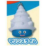 Dragon Quest Soft Keychain Capsule Version [5.Sea slime]