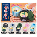 Miniature chawanmushi Ball chain [All 5 type set(Full Complete)]