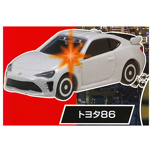 Tomica Light Keychain DX7 Cars running in the town hen [2.Toyota 86]