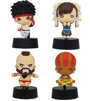 Street Fighter II Nitotan Figure Mascot [All 4 type set (Full Complete)]