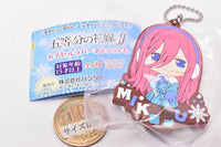 The Quintessential Quintuplets season 2 Capsule Rubber Mascot Part.6 [3.Miku Nakano]