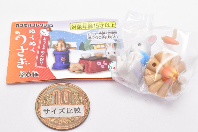 Ouchidenonbiri Nukunuku Rabbit [5.Bonfire and Rabbit (white x ash ...