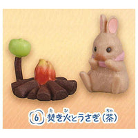 Ouchidenonbiri Nukunuku Rabbit [6.Bonfire and Rabbit (brown)]