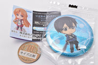 Gashapon Kuji Movie Sword Art Online -Progressive- Aria of a Starless Night Assort  [7.C award: Can Badge Kirito]