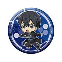 Gashapon Kuji Movie Sword Art Online -Progressive- Aria of a Starless Night Assort  [11.C award: Can Badge Kirito (Coat)]