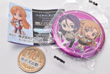 Gashapon Kuji Movie Sword Art Online -Progressive- Aria of a Starless Night Assort  [13.C award: Can Badge Asuna & Mito]